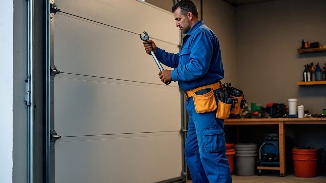 Garage door repair