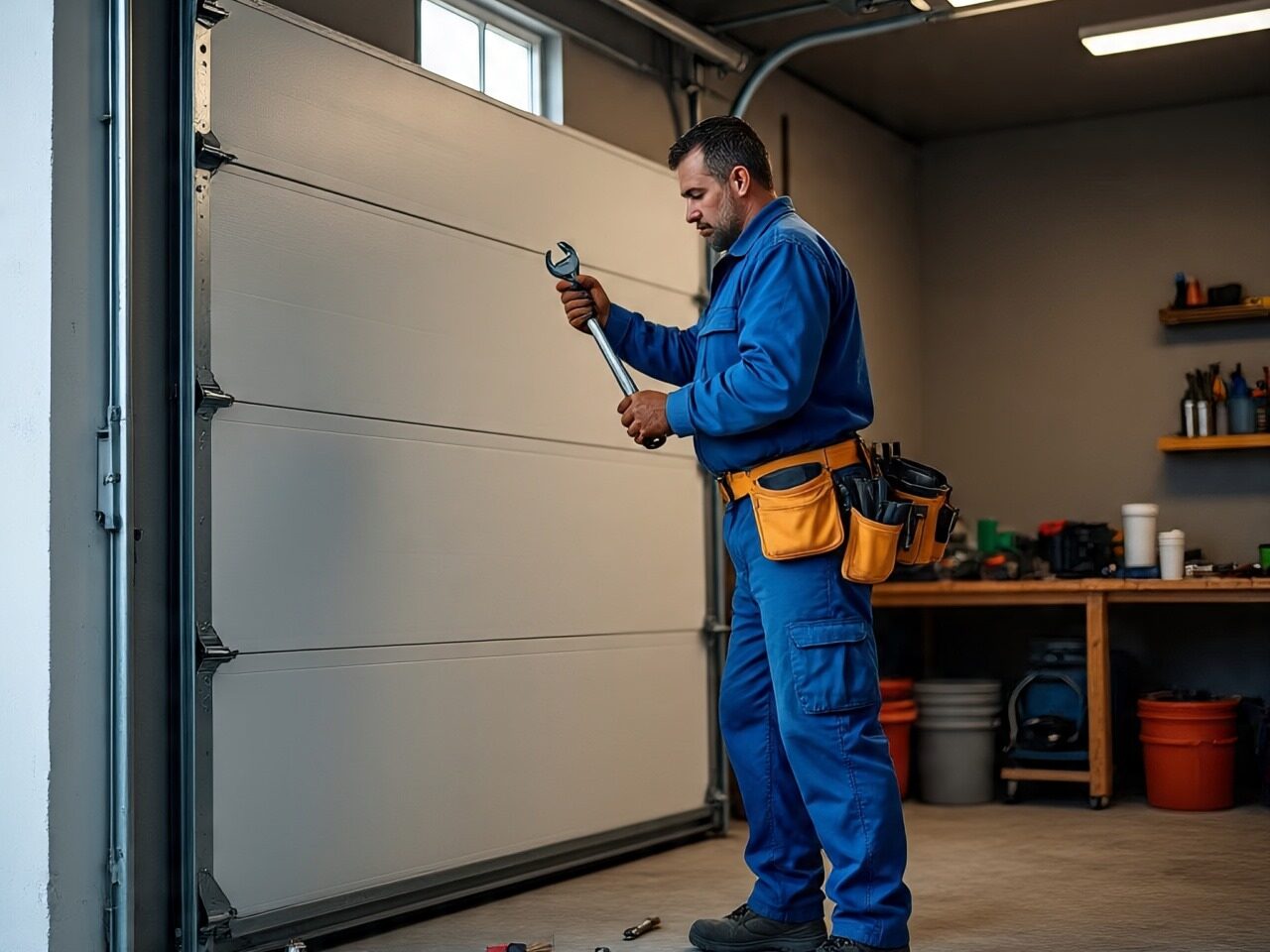 Garage door repair
